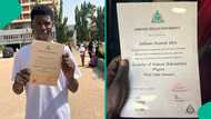 Ahmadu Bello University third-class graduate flaunts his original degree certificate on social media