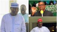 Video emerges as Atiku, Peter Obi, Kwankwaso meet, shake hands in Abuja