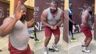 "Your stomach get 6 packs": Kizz Daniel's bodyguard under fire after sharing dance video