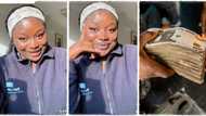 "I earn N1.7 million per month": Lady working as nurse with UK's NHS posts statistics of her salary after tax