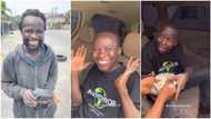 Man who was saved from street receives total transformation, runs for joy in video, kneels when he gets N220k