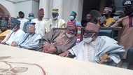 Governor Seyi Makinde, Balogun, Ladoja, Olubadan-in-Council in closed door meeting