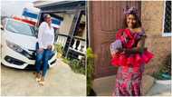 God gave me something bigger: Young lady who sold her 1st car & invested money into business gets new vehicle