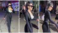 "She is pretty": Lady with tiny waist and extremely slim body causes stir as she appears in public
