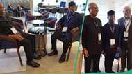 Photos trend as Peter Obi, Osinbajo attend int'l leaders forum in US