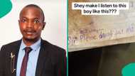 Maths teacher shows message boy left for him in examination paper, people plead after seeing it