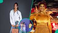 May Edochie beats Brain Jotter, Tacha, others to win award, Danielle receives it for her mum in clip