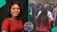 Winners’ Chapel member trends as Bishop Oyedepo calls her unexpected name, people react to the video