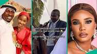 Pastor makes funny remark after watching Priscilla Ojo kiss Juma Jux during wedding, video trends