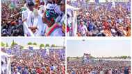 2023: "Ka Ci Zaɓe Ka Ci Zabe" Yadda Dubun Dubatar Magoya Baya Suka Yi Maraba da Tinubu a Jihar Arewa