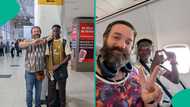 Nigerian man sparks buzz on unusual relationship showed off with foreign employer, post trends