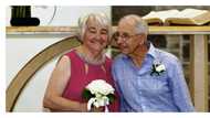 Joy as high school sweethearts reunite and marry after 68 years apart (photos)