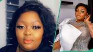 Eniola Badmus wows fans with before & after pics of her look "Beautiful in all shapes and size"