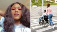 Woman who stuck by bae in wheelchair after car accident gets cheated on as soon as he could walk