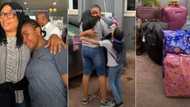 "Heaven will fall": Girl emotional as mum and siblings travel abroad without her, video trends