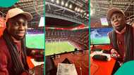 AFCON 2025: Nigerian man marvels at Morocco stadium, calls it world cup standard, posts video