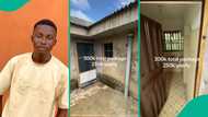 "The rent is N250k per year": Man shows apartment for rent, video of interiors goes viral
