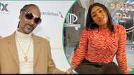 Sunkanmi in tears of joy as Snoop Dogg uses her song on IG, Nigerian reacts: "Person wey don high"