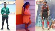 Young lady cries for help, says her Chinese lover ran away, left her with twins