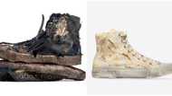Reactions as Balenciaga unveils destroyed version of Paris sneakers, reportedly selling for N768k