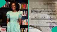 Teacher's remark on Chimamanda Adichie's kindergarten report card in 1982 generates buzz online
