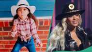 Happy little girl dances like Beyonce, performs moves effortlessly