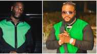 BBNaija Whitemoney spotted in ensemble similar to Burna Boy's N1.1m designer look, Nigerians react