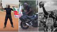 Nigerian biker Kunle Adeyanju announces new journey, says he will ride from Lagos to Israel, climb Everest