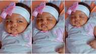"2023 babies": Little child uses side eye to look at people in a funny way, her video goes viral on TikTok