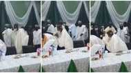 Tinubu falls at the 11th Arewa House lectures in Kaduna in viral video, Nigerians react