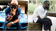 "We just reconciled": Heartbroken Timaya cries out as he flies to the US to bury best friend