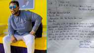Nigerian man seeking bank job crafts unique application letter with fine handwriting, photo trends