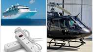 Cruise ship lead list of interesting items exported out of Nigeria to Europe, other African countries