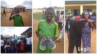 'It's my best gift ever', says 14-year-old boy who received pair of shoes from US-based organisation