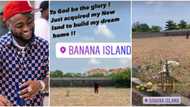 Davido buys land worth N2.5 billion in Banana Island, to build new mansion from scratch, shares photos