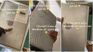 "I was scammed": Man who bought laptop opens it at home to discover it is floor tile, video goes viral