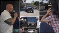 The Rock makes man cry, gifts him new vehicle, he couldn't believe his eyes, viral video stirs reactions