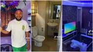 "I pay N1.1m yearly rent": Nigerian man shows off his apartment in Lagos, many rush to comment on video