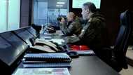 Bolstering Asia ties, Putin watches military drills with China