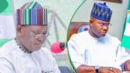 “Don’t disgrace former governors”: Ortom tells Yahaya Bello what to do about EFCC probe