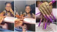 Mixed reactions as woman installs fake nails on kid to anger school in prank video