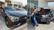 Young lady celebrates as parents gifts her Mercedes-Benz for being accepted into medical school