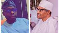 Kamar Wasa: Masoyin Buhari ya rubuta masa gayyatar aure, kati ya isa gare shi a Daura