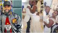 "Na BVAS them take snap": OAP Nedu sparks reactions with wedding pictures, netizens storm post with questions
