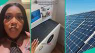 Lady who moved from US to Nigeria installs solar for constant electricity