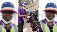 Meet Jemila Bio Ibrahim who rides horse for fun; advises women to embrace horse-riding
