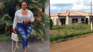 Woman who is building a house without help laments how difficult it is, many react