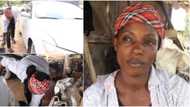 Young Nigerian woman who paints cars reveals challenges she faced from men on her way to success