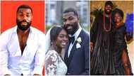 Wedding photos of BBNaija housemate Mike surface online, wife shows support