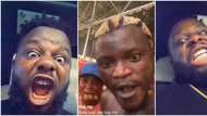 “I am Baboon, I stay in the zoo”: Comedian Sabinus taunts Portable over viral video of his arrest, many react